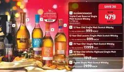 Makro Glenmorangie Triple Cask Reserve Single Malt Scotch Whisky offer