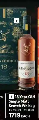 Makro 18 Year Old Single Malt Scotch Whisky offer