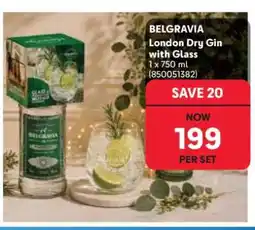 Makro BELGRAVIA London Dry Gin with Glass offer