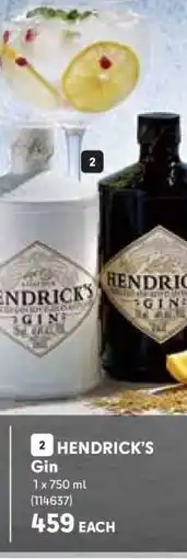 Makro Hendrick's Gin offer