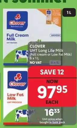 Makro Clover UHT Long Life Milk offer