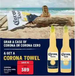 Makro CORONA Extra Beer NRBs offer