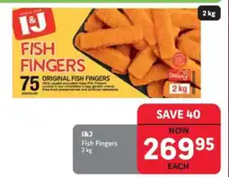 Makro I&J Fish Fingers offer