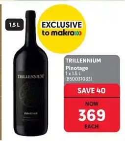 Makro TRILLENNIUM Pinotage offer
