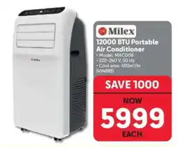 Makro Milex 12000 BTU Portable Air Conditioner offer