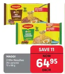 Makro MAGGI 2 Min Noodles (All variants) 12 x 68 g offer