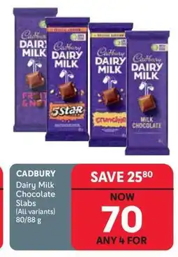 Makro Cadbury Dairy Milk Chocolate Slabs offer