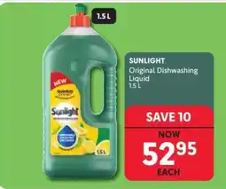 Makro Sunlight Original Dishwashing Liquid offer