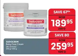 Makro Sudocrem Baby Care Cream 250g offer