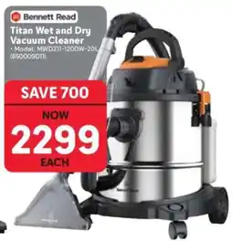 Makro Bennett Read Titan Wet and Dry Vacuum Cleaner offer