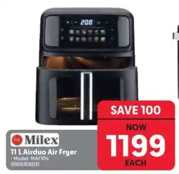 Makro Milex 11 L AirDuo Air Fryer offer