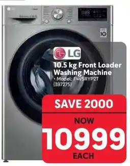 Makro LG 10.5 kg Front Loader Washing Machine offer