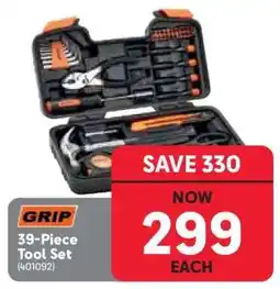 Makro GRIP 39-Piece Tool Set offer