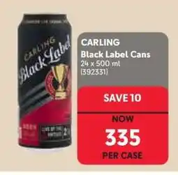 Makro CARLING Black Label Cans offer