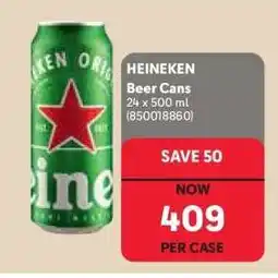 Makro HEINEKEN Beer Cans offer