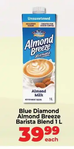 Food Lover's Market Blue Diamond Almond Breeze Barista Blend 1 L offer