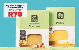 Food Lover's Market You First Polenta or Couscous 500 g offer