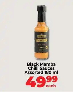 Food Lover's Market Black Mamba Chilli Sauces offer