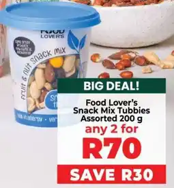 Food Lover's Market Food Lover’s Snack Mix Tubbies Assorted 200 g offer