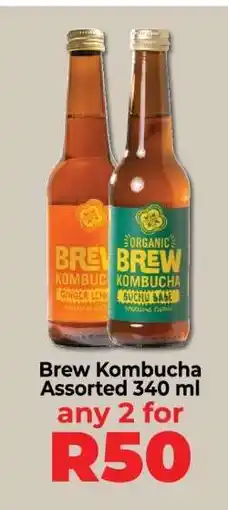 Food Lover's Market Brew Kombucha Assorted 340 ml offer