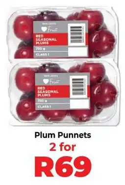 Food Lover's Market Plum Punnets offer