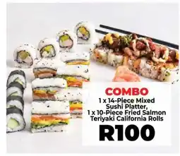 Food Lover's Market Combo Sushi Platter offer