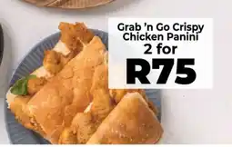 Food Lover's Market Grab ’n Go Crispy Chicken Panini offer