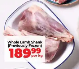 Food Lover's Market Whole Lamb Shank offer
