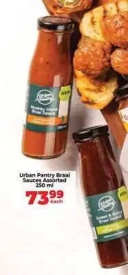 Food Lover's Market Urban Pantry Braai Sauces Assorted 250 ml offer