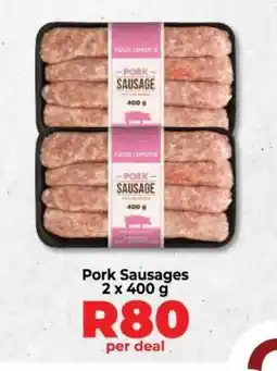 Food Lover's Market Pork Sausages offer