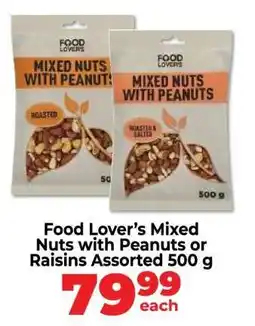 Food Lover's Market Food Lover’s Mixed Nuts with Peanuts or Raisins Assorted offer