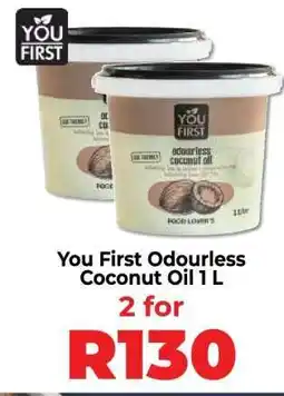 Food Lover's Market You First Odourless Coconut Oil 1 L offer