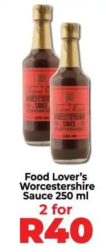 Food Lover's Market Food Lover’s Worcestershire Sauce 250 ml offer
