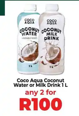 Food Lover's Market Coco Aqua Coconut Water or Milk Drink 1 L offer