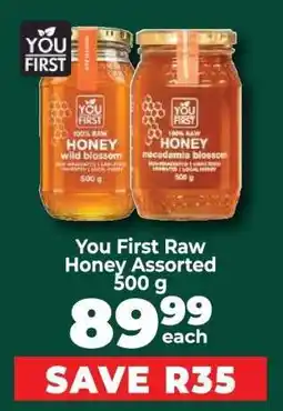 Food Lover's Market You First Raw Honey Assorted 500 g offer