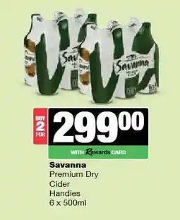 Spar Tops Savanna offer