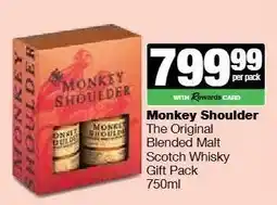 Spar Tops Monkey Shoulder offer