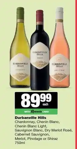 Spar Tops Durbanville Hills offer