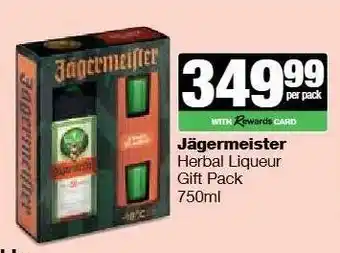 Jägermeister Herbal Liqueur Gift Pack