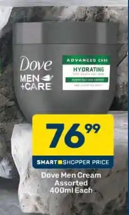 Pick n Pay Dove Men Cream Assorted 400ml Each offer