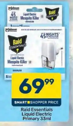 Pick n Pay Raid Essentials Liquid Electric Primary 33ml offer