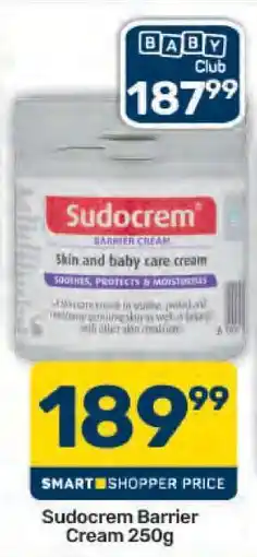 Pick n Pay Sudocrem Barrier Cream 250g offer