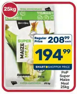 Pick n Pay Hypermarket PnP Super Maize Meal 25kg offer