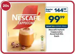 Pick n Pay Hypermarket Nescafé Instant Cappuccino Assorted 20s offer