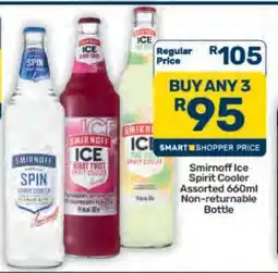 Pick n Pay Hypermarket SMIRNOFF Ice Spirit Cooler offer