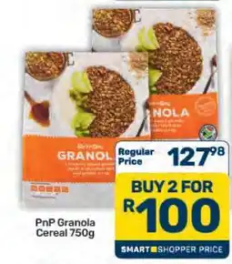 Pick n Pay Hypermarket PnP Granola Cereal 750g offer