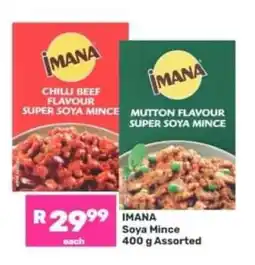 Game IMANA SOYA MINCE offer