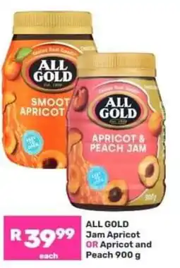 Game ALL GOLD Jam Apricot OR Apricot and Peach offer