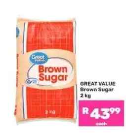Game Great Value Brown Sugar 2 kg offer