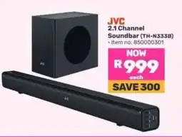 Game JVC 2.1 Channel Soundbar TH-N333B offer